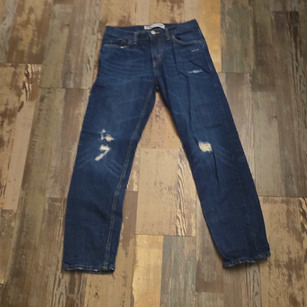 Levi's‎ 502 Denim Blue Jeans Boys Size 14 Regular 27/27